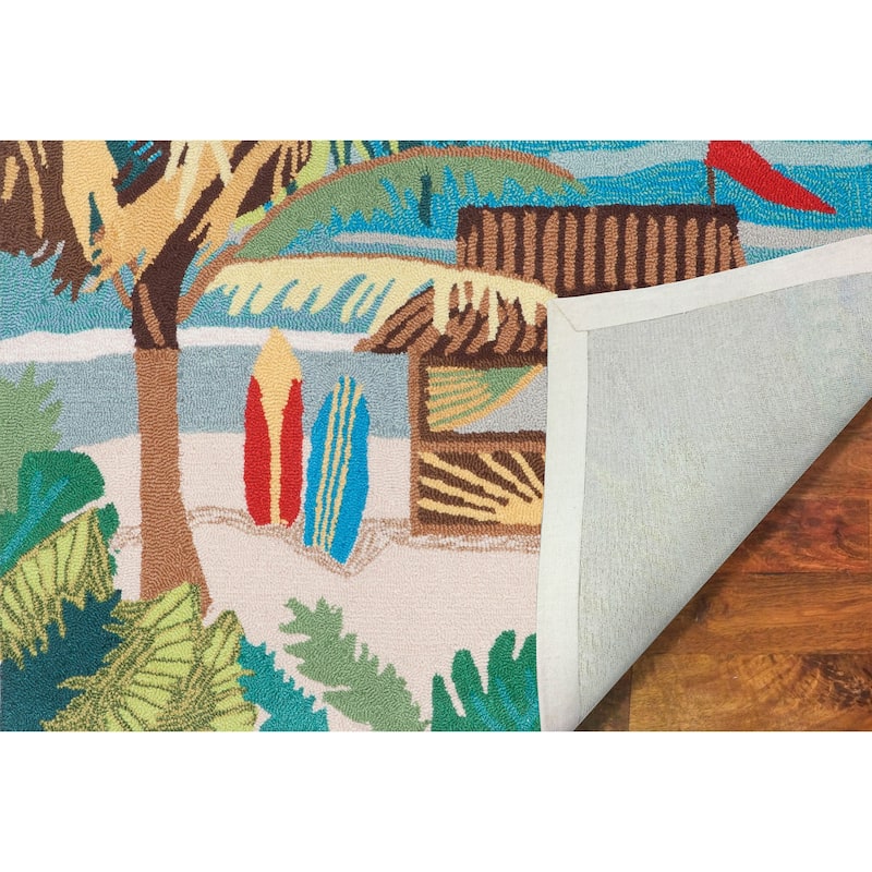 Liora Manne Frontporch Tiki Hut Indoor/Outdoor Rug