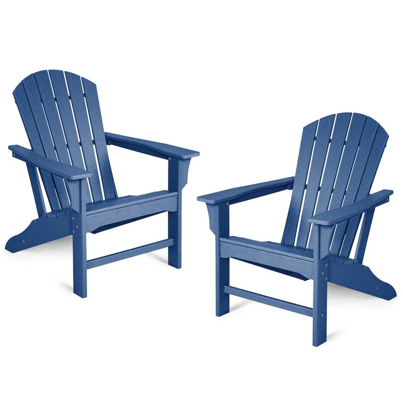 Recycled Plastic Modern Adirondack Chair,Outdoor Patio Chair