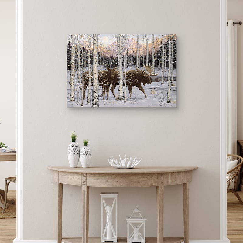 Forest Twilight by Jeff Tift Canvas Art Print