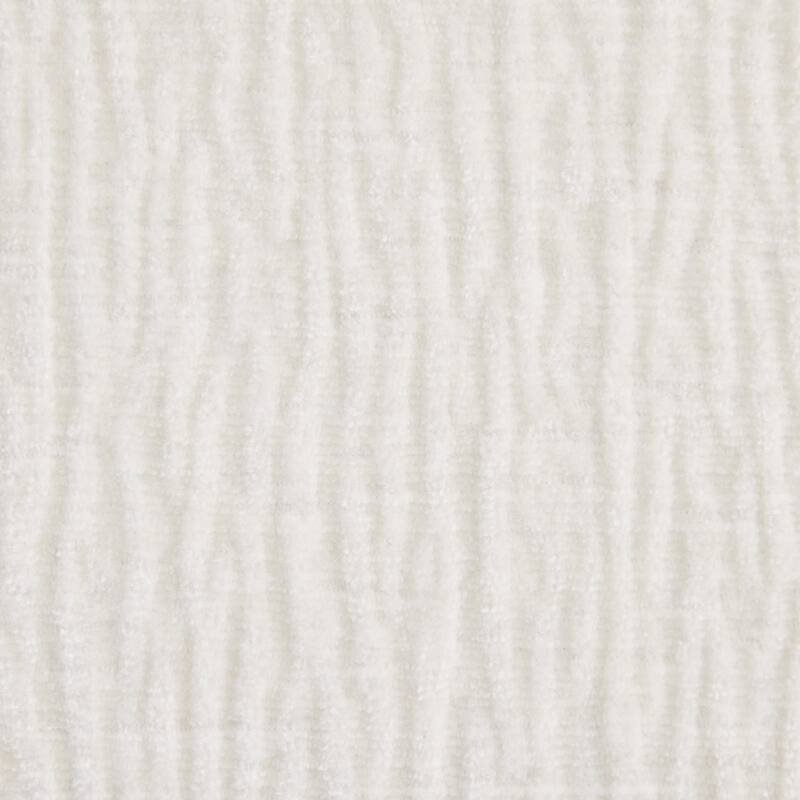 30x26" Single Seat Modular Sofa, White Chenille, Flexible, Pure Foam Cushion