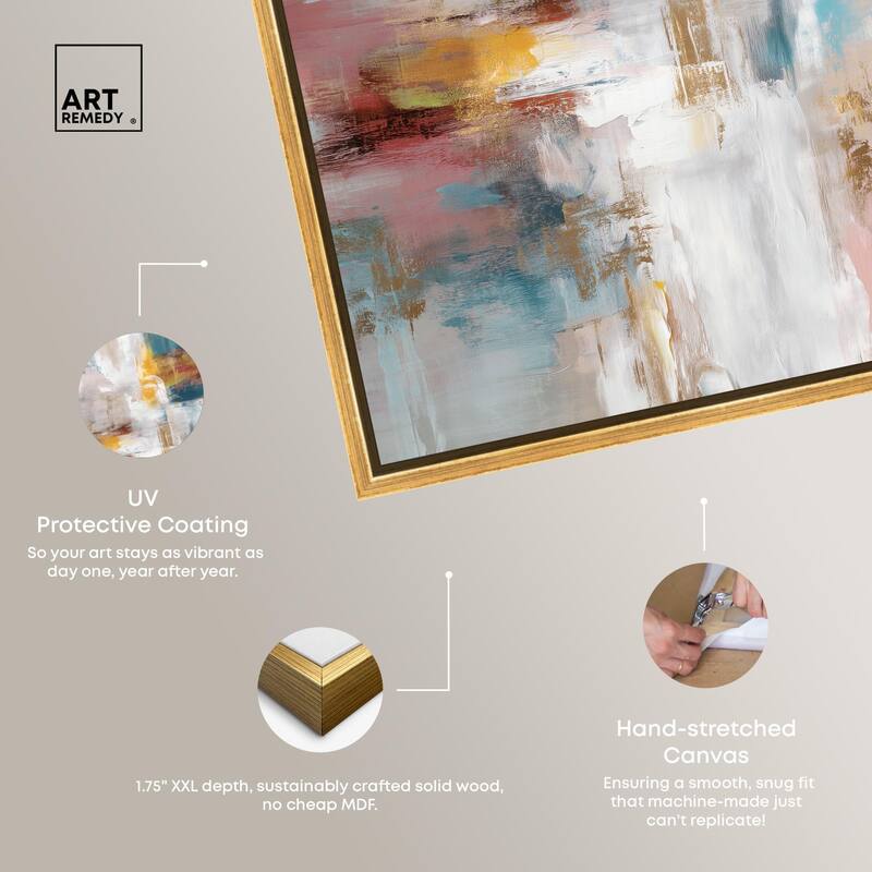 Warmth and cool III Canvas by Art Remedy