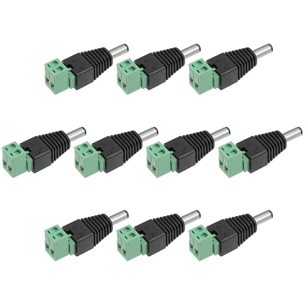 10pcs Male and 10pcs Female DC Pigtail for CCTV Camera Power