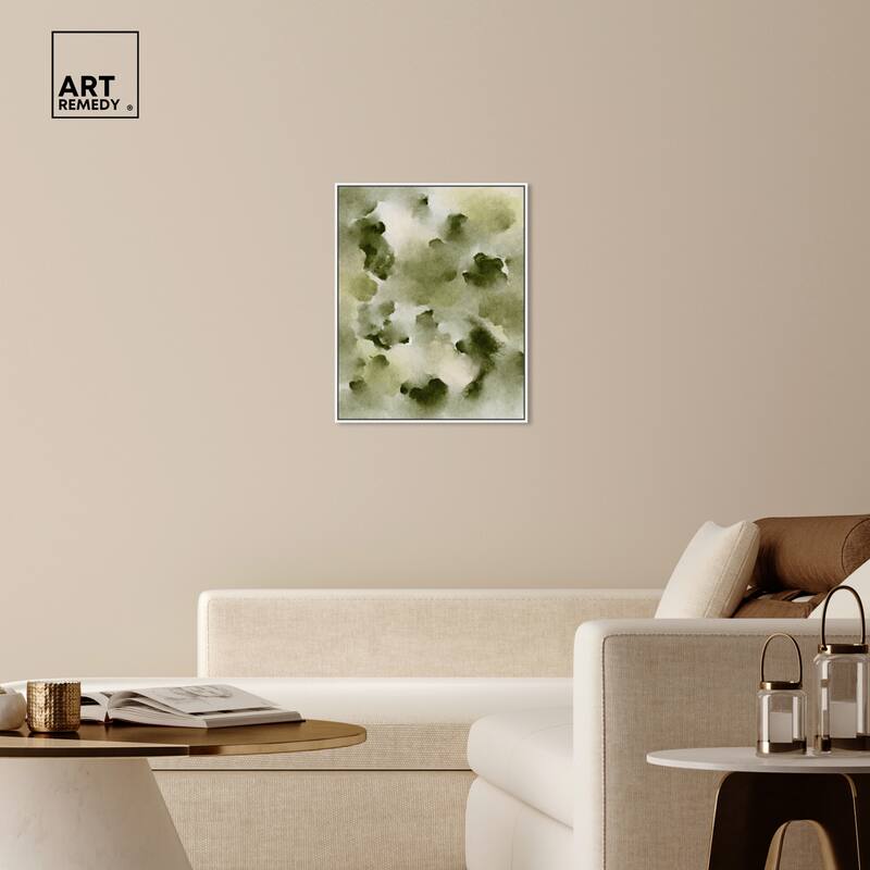 Art Remedy Scented Cedar Framed Watercolor Boho Abstracts