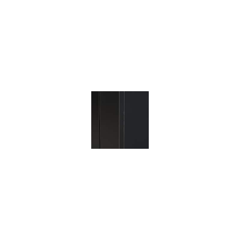 Signature Design by Ashley Dagandale Black/Brown Accent Cabinet - 40" W x 16" D x 74.13" H