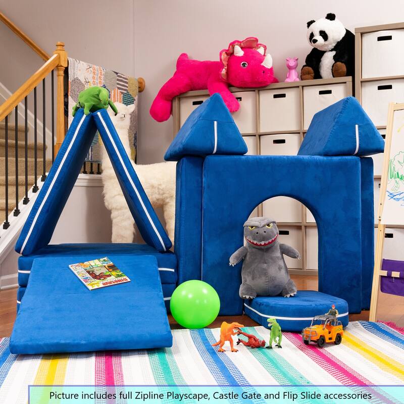 Zipline Playscape Castle Gate - Playtime Furniture for Kids
