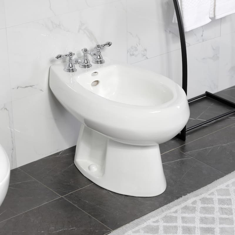 American Classic Three-Handle Bidet Faucet