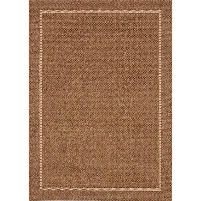 Loft Gracie Border Natural Design Indoor/Outdoor Area Rug