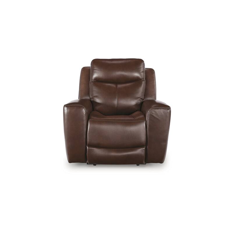 Signature Design by Ashley Mighty Moves Brown Power Recliner