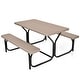 preview thumbnail 10 of 14, Costway Picnic Table Bench Set Outdoor Backyard Patio Garden Party - See Details