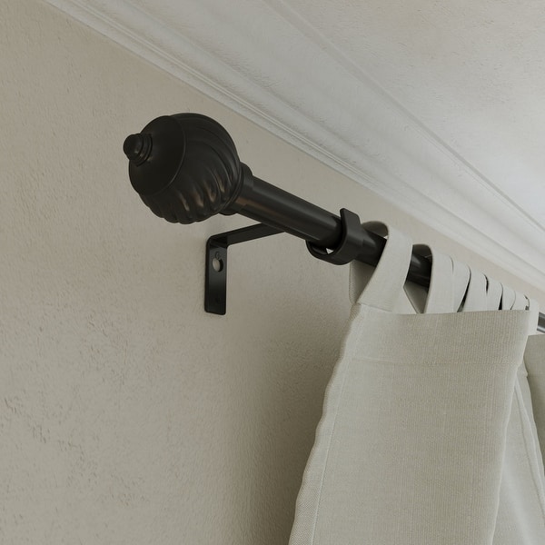 slide 2 of 23, Acroma Elegant Multi-Size Adjustable Curtain Rod 120 to 170 inches