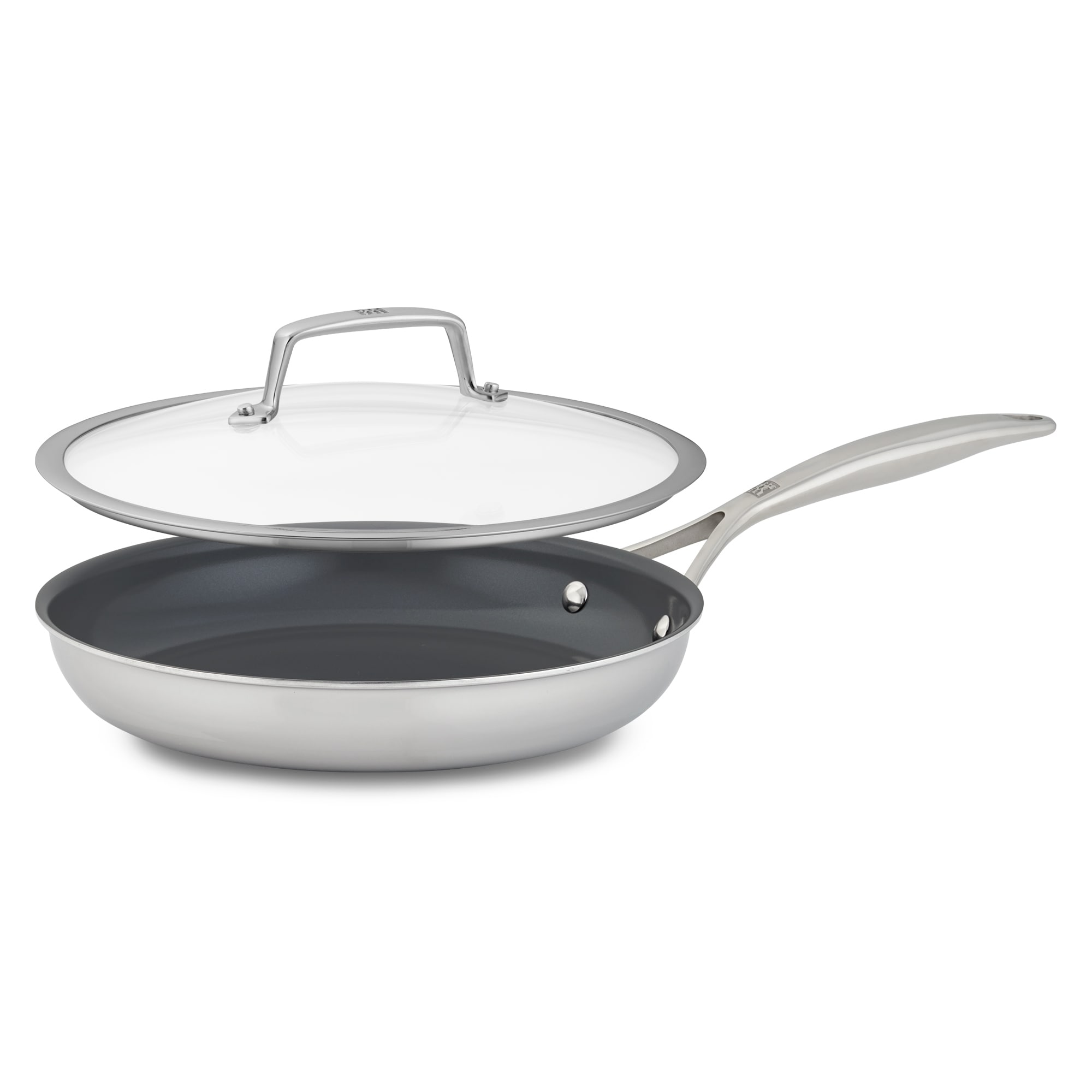 ZWILLING Energy Plus 8-inch Stainless Steel Ceramic Nonstick Fry