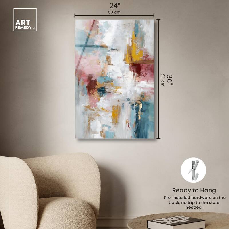 Warmth and cool II Acrylic by Art Remedy, Ready to Hang