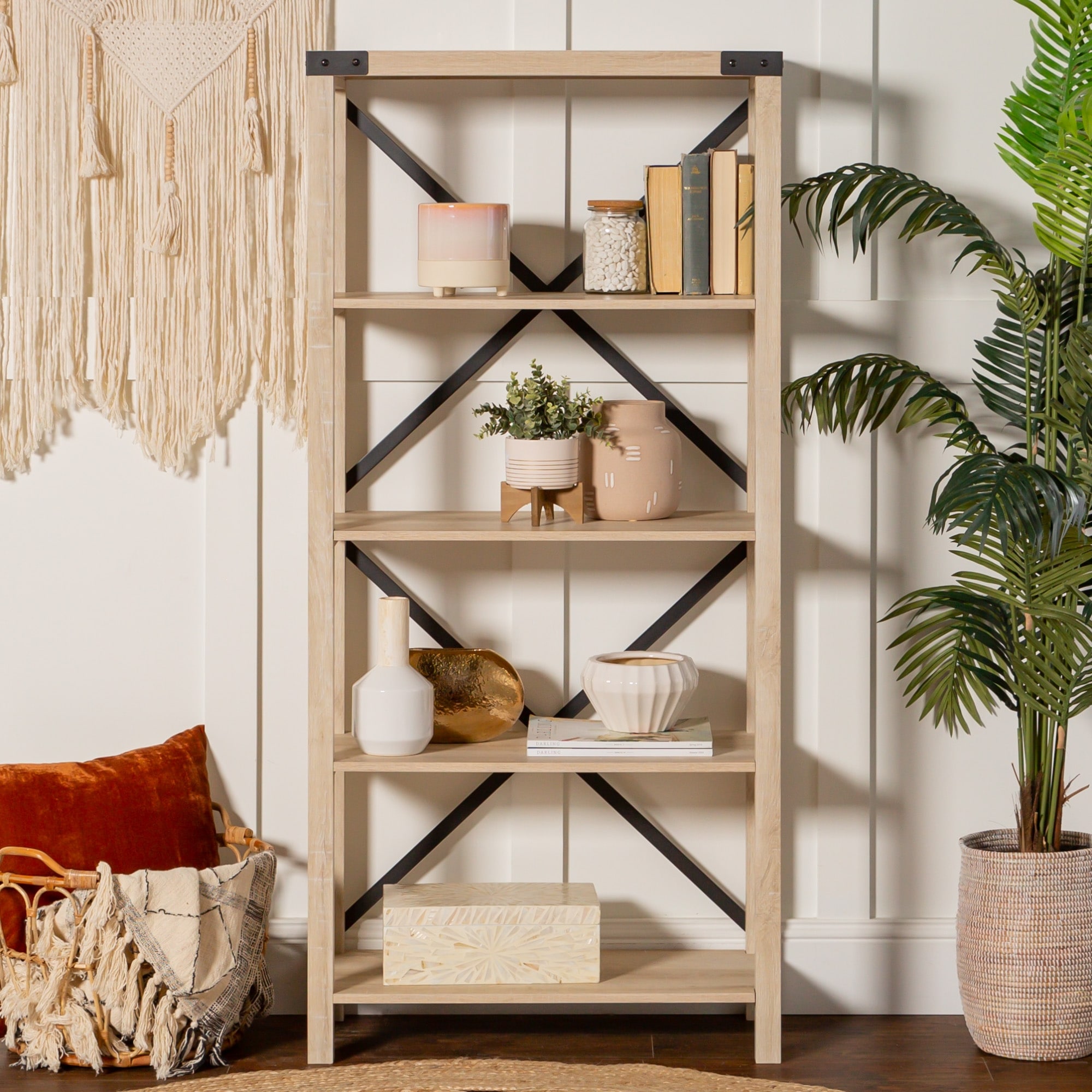 Middlebrook Kujawa 64 inch Tall Bookshelf On Sale Bed Bath