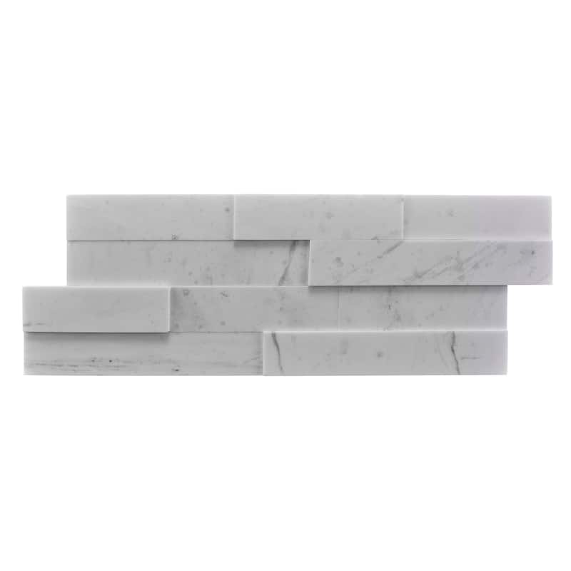 Cruz Bay Studio MKT22817 Cliffside - 8" x 22" Brick Wall Tile - Honed