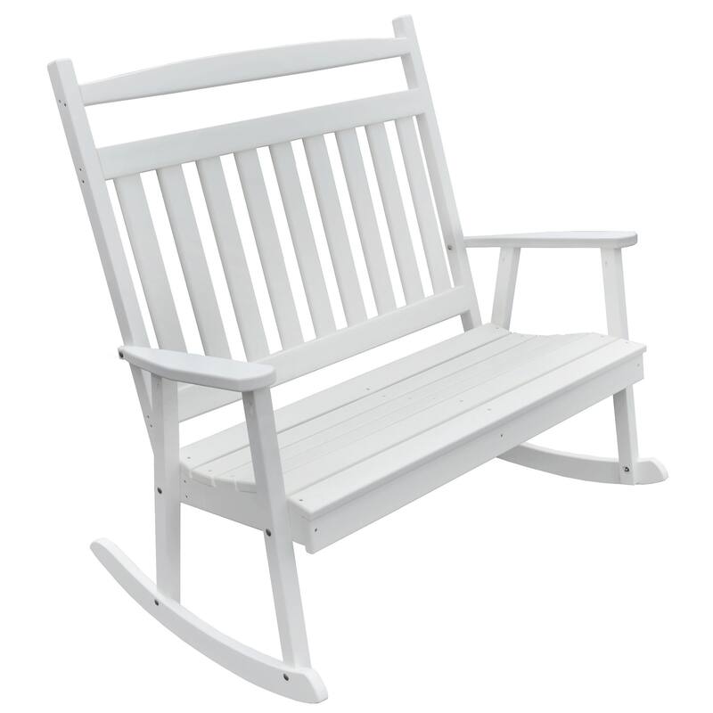 Poly Classic Double Rocker - White
