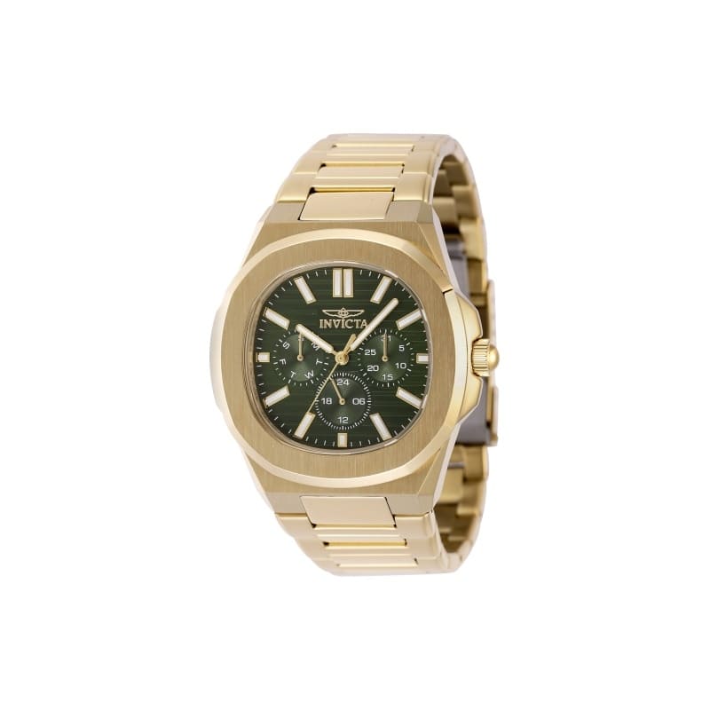 Invicta Men's 48523 Speedway Quartz Chronograph Green Dial Watch