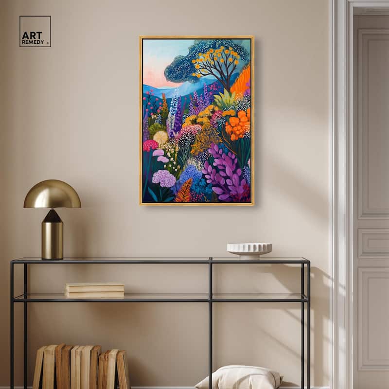 Solara's Bloom Canvas by Art Remedy