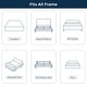 preview thumbnail 16 of 15, Mattress in a Box, 6 inch Cooling Gel Green Tea Memory Foam Mattresses, Medium Firm Bed Mattress