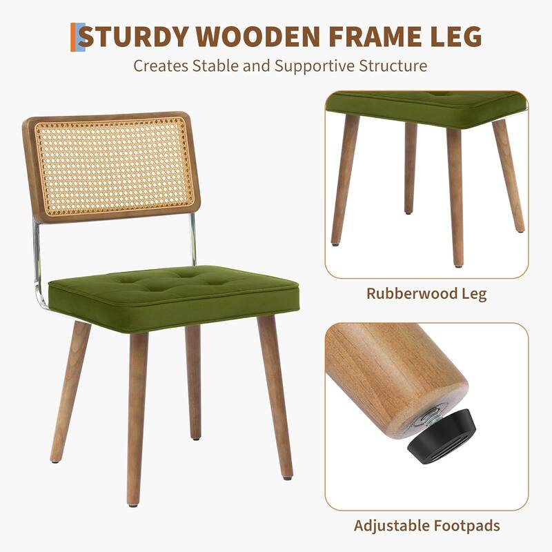 Set of 1 Mid Century Modern Dining Chairs