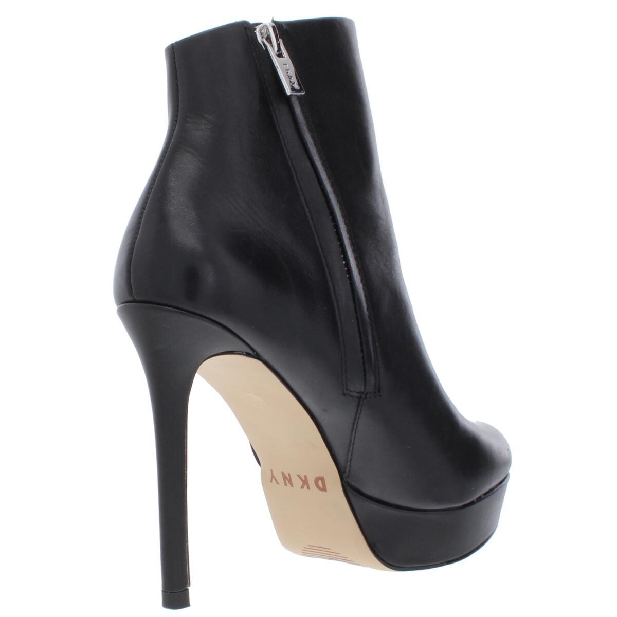 dkny jami platform booties