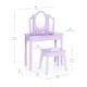 preview thumbnail 12 of 10, Guidecraft Vanity and Stool