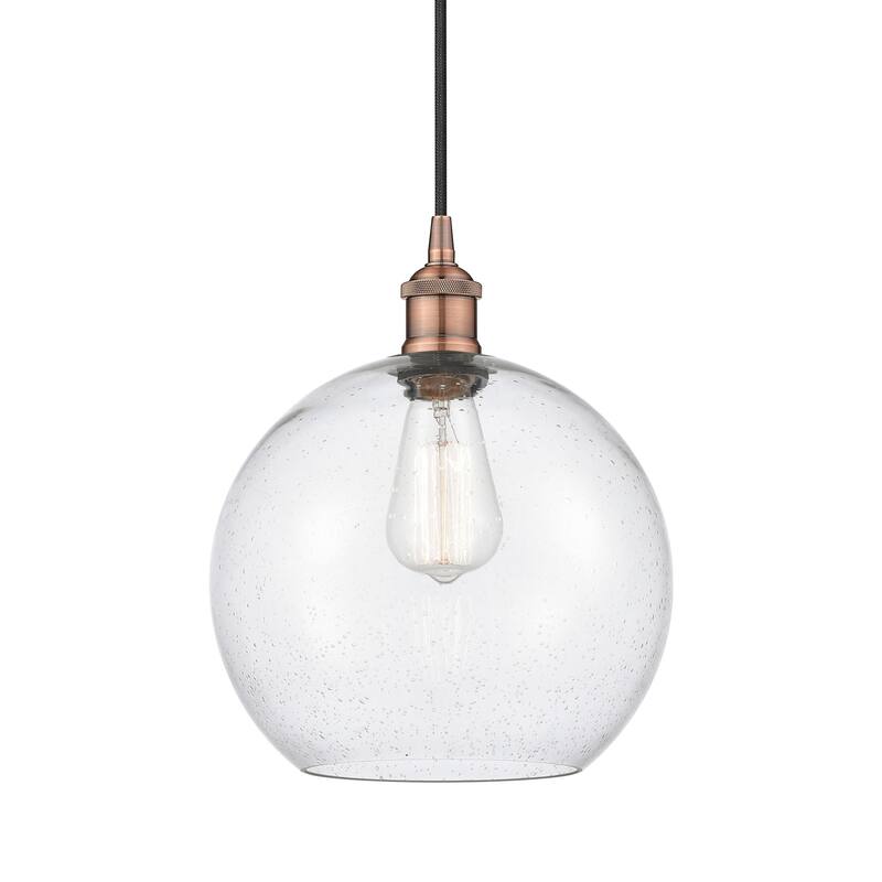 Innovations Lighting 616-1P-13-10 Athens Pendant Athens 10" Wide - Antique Copper / Seedy