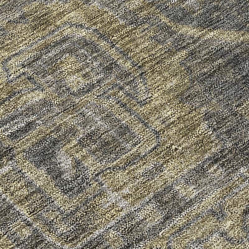 Machine Washable Indoor/ Outdoor Traditional Persian Chantille Rug