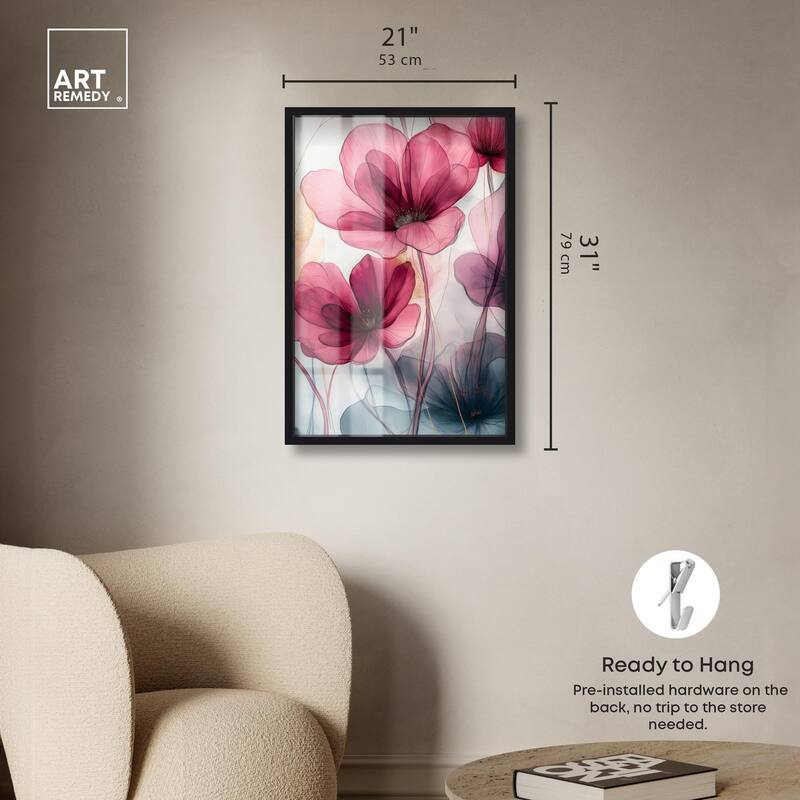 Filigree Flora II Shadowbox by Art Remedy