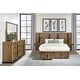 preview thumbnail 1 of 12, Terrace Panel Bedroom Set Ash Brown California King - 5 Piece