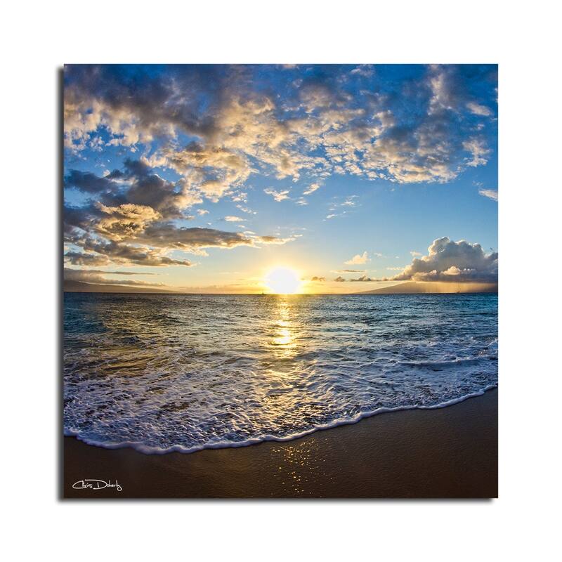 Ready2HangArt 'Sun and Sea' Wrapped Canvas Wall Art