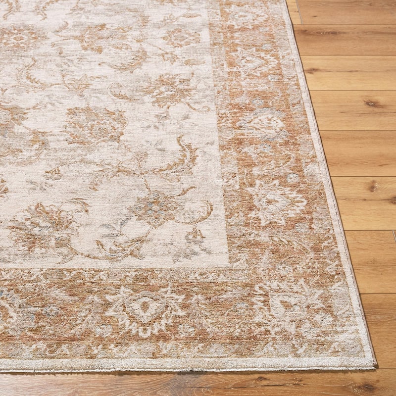 Livabliss Da Vinci Traditional Medallion Area Rug