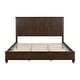 preview thumbnail 6 of 31, 4-Piece Bedroom set with Wooden Bed 2 Nightstands and 5 Drawer Dresser
