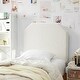 preview thumbnail 16 of 20, Tavira Allure® Boucle Dorm Headboard with Legs by DormCo