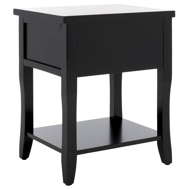 SAFAVIEH Martina Nightstand with Storage Drawer (Fully Assembled) - 18.1" x 15" x 22.2" - 18Wx15Dx22H