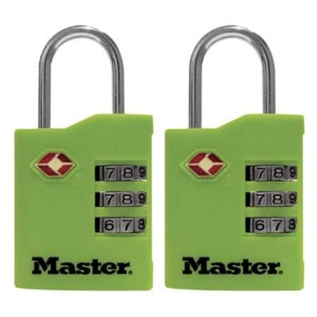 How to Reset the Combination to a 3 Digit Master Lock 