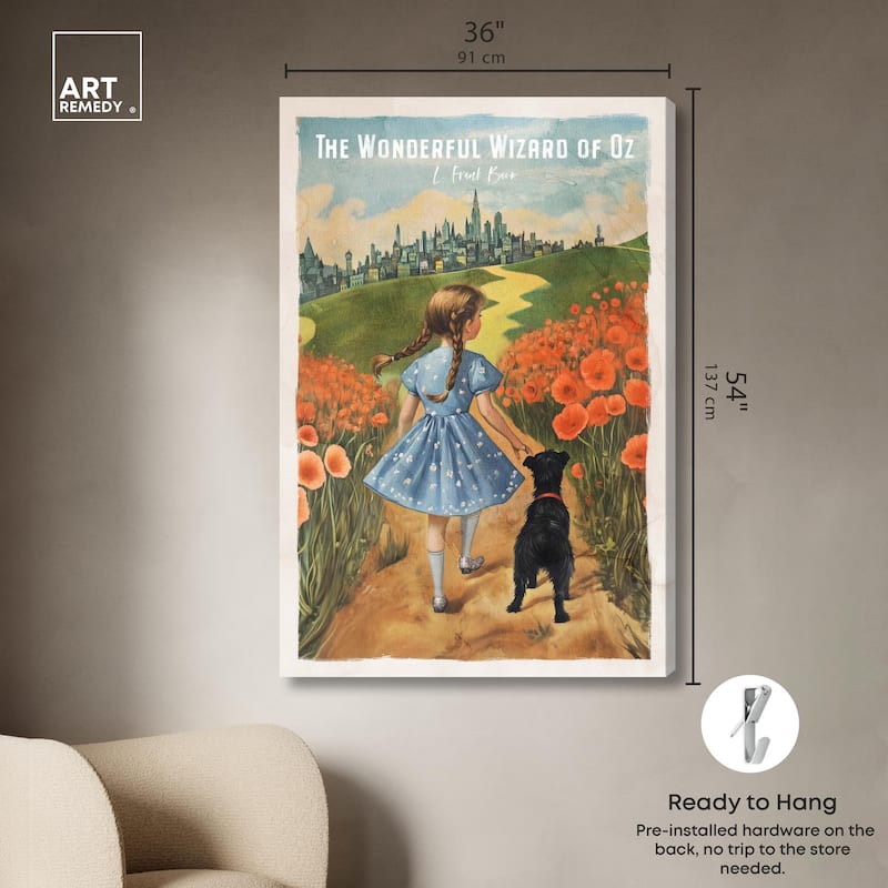 Wizard of Oz Classic Canvas by Art Remedy, Gallery Wrapped