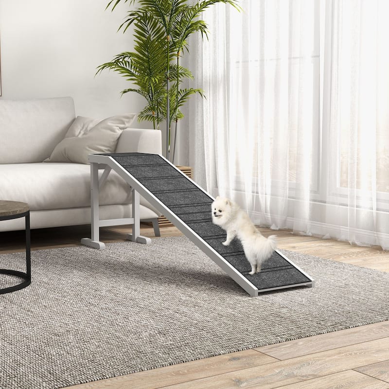 PawHut Dog Ramp for Bed Pet Ramp for Dogs