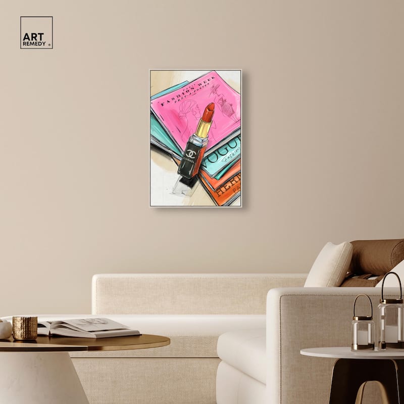 Fashion Sketches Canvas by Art Remedy