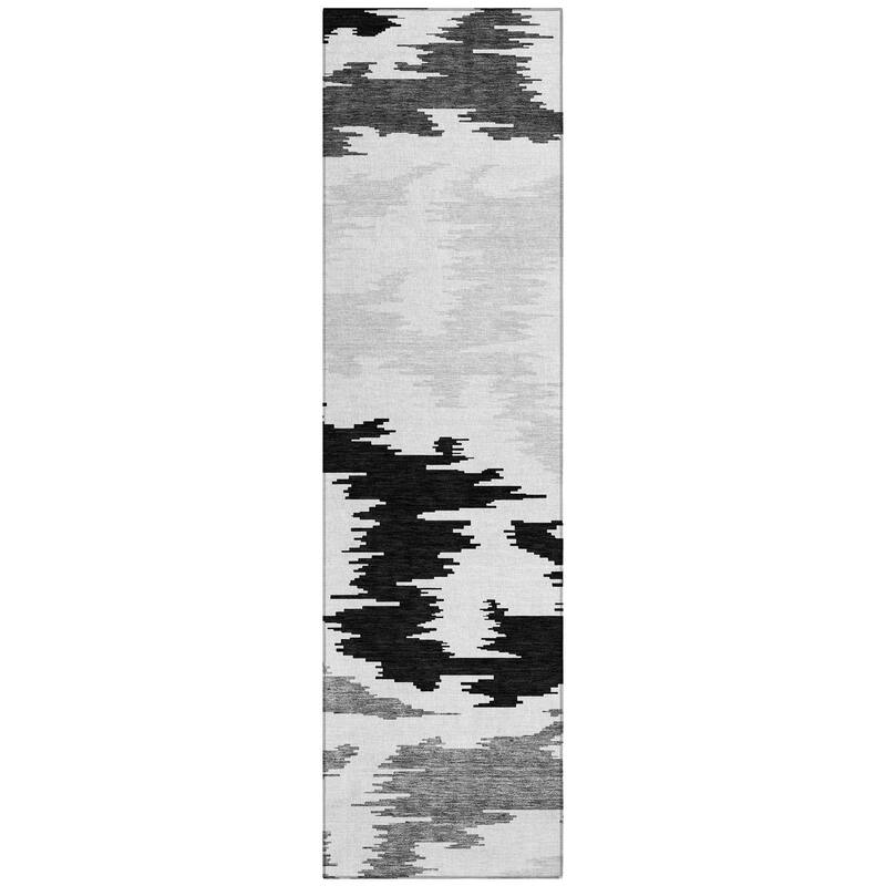 Machine Washable Indoor/ Outdoor Chantille Modern Boho Rug