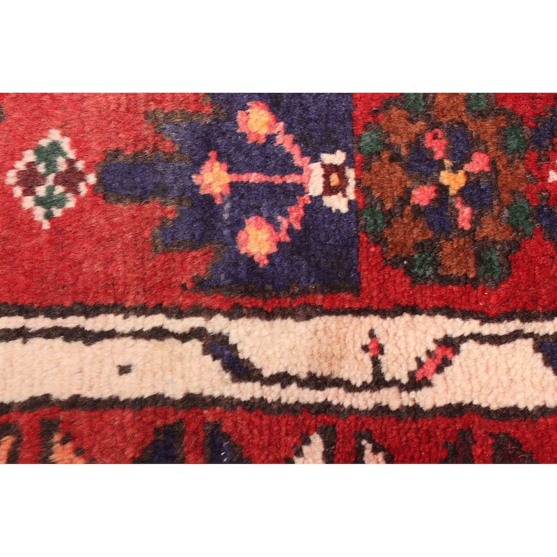 ECARPETGALLERY Hand-knotted Andelz Red Wool Rug - 4'0 x 6'11