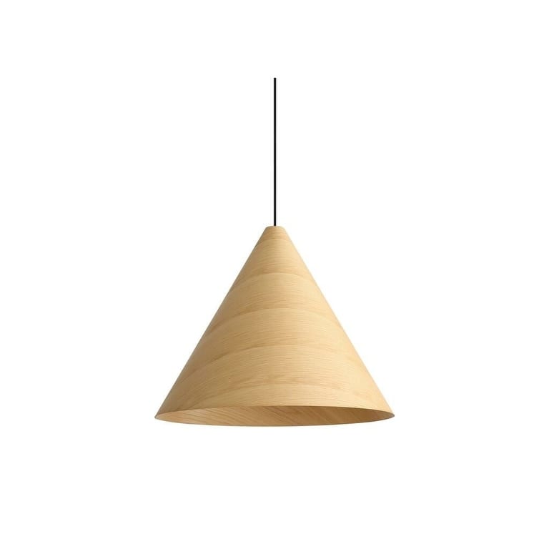 Golden Lighting 3988-24 Conique 3 Light 24" Wide Pendant - Light Walnut