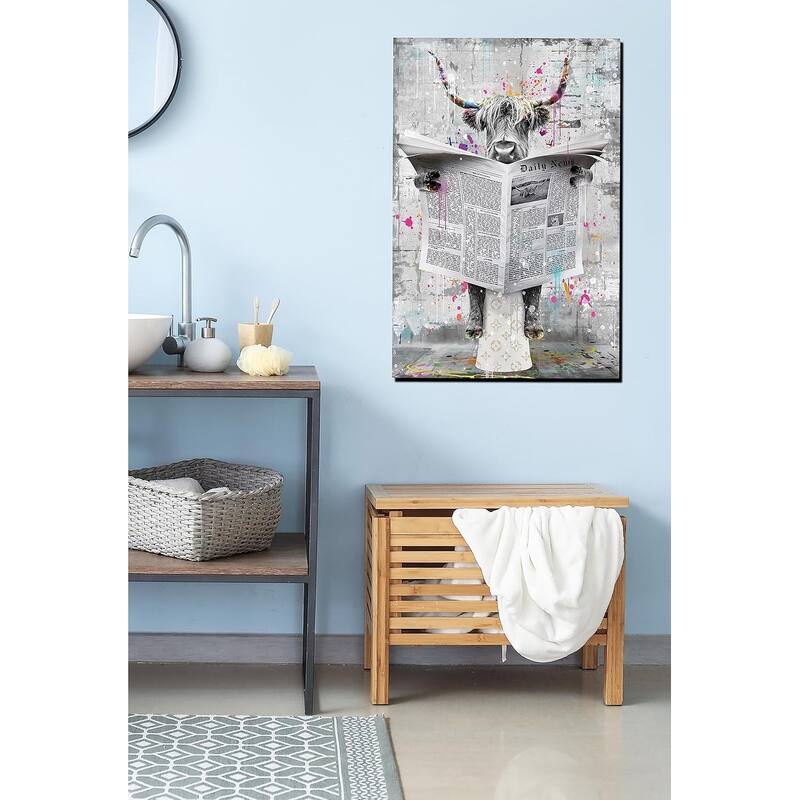 Funny Animal Canvas Wall-Decor