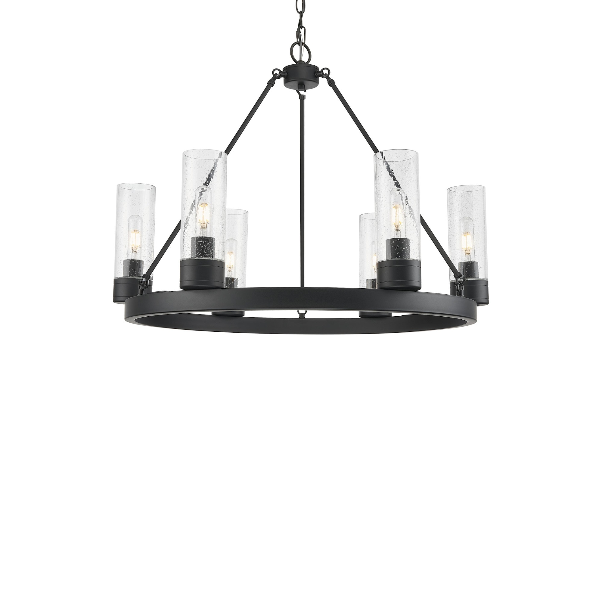 Innovations Lighting 617-6CR-24-29-8 Boreas Chandelier Boreas 6 Light