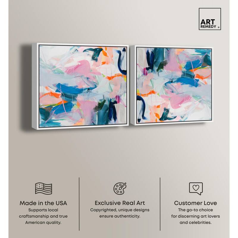 Champagne Bath Party Canvas by Art Remedy