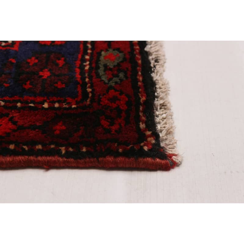 ECARPETGALLERY Hand-knotted Anadol Red Wool Rug - 3'5 x 6'11