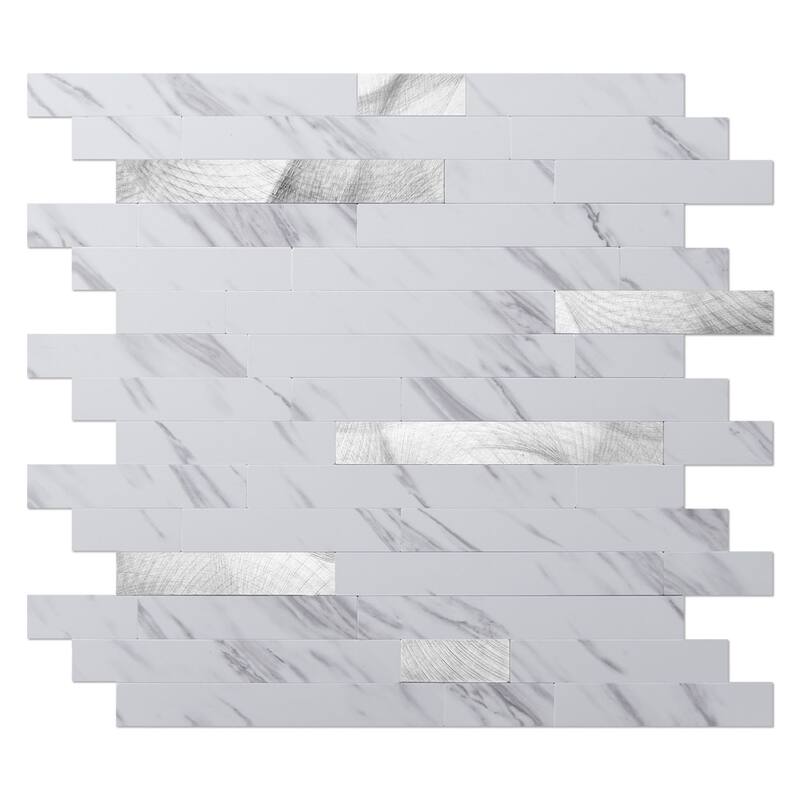 Art3d 10-Sheet Peel and Stick Backsplash Tile for Kitchen Bathroom