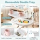 preview thumbnail 6 of 8, Babyjoy 4 in 1 Convertible High Chair for Babies&Toddlers, Multi-Use - See Details