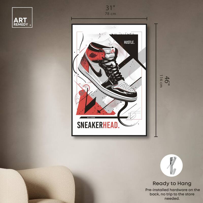 Stylish Sneakerhead Canvas by Art Remedy