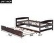preview thumbnail 15 of 28, Durable Twin Size Platform Bed with Trundle, No Box Spring Needed