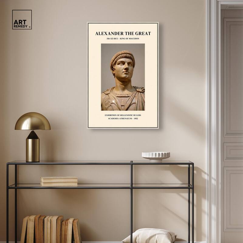 Alexander the Great Canvas by Art Remedy